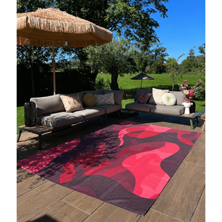 Wonder Rugs PET Buitenkleed Thuis bij Eef Pink