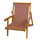 Stoel hout Retro