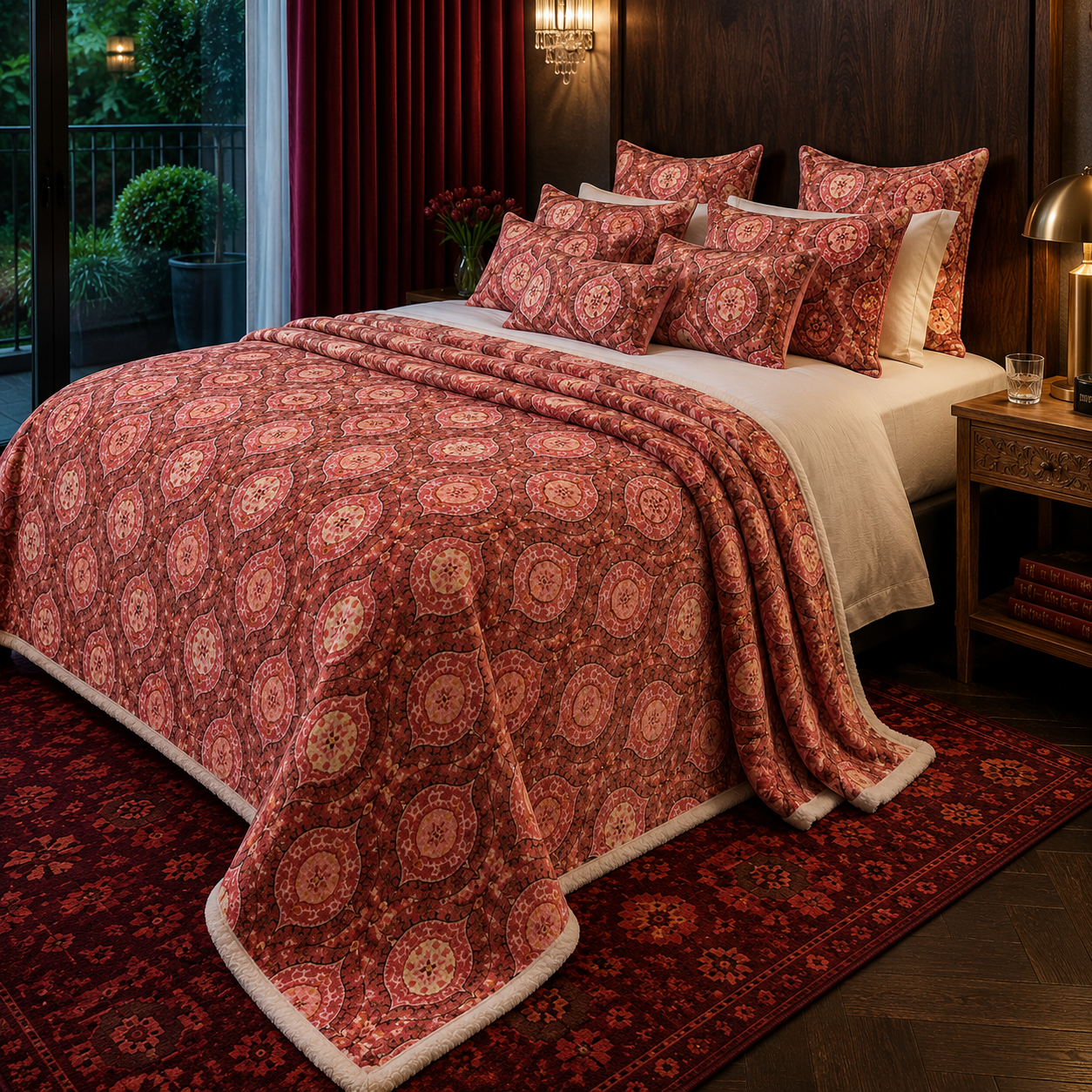 Plaid Miracle red