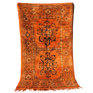 Marokkaans vloerkleed Geel 232 x 132 cm