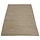 tapijt beige jute en leer 160 x 230 cm