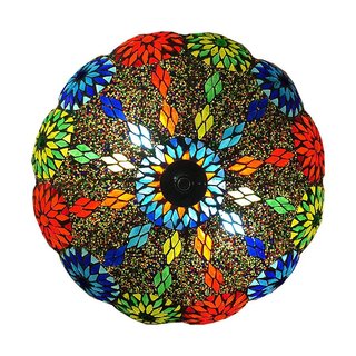 Plafonniere mozaiek kleurrijk