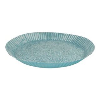 Blauwe oosterse tray