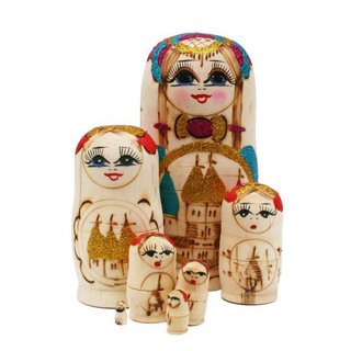 Matroesjka set van 7