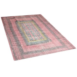 Kelim vloerkleed block print