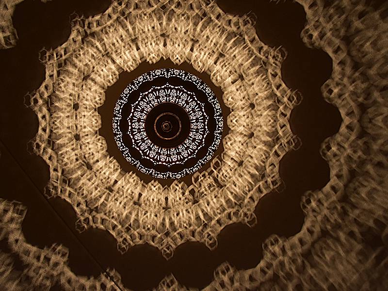 Hanglamp oosters koper look