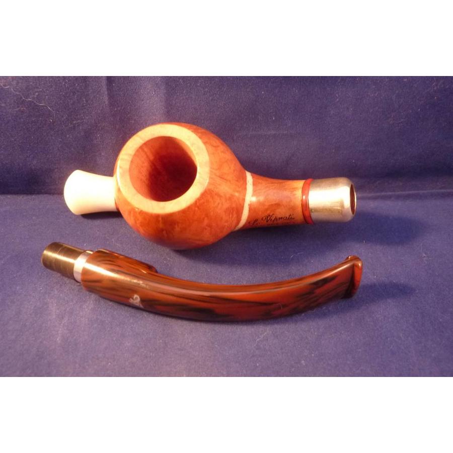 Pipe Luigi Viprati ** Special with Double Silver