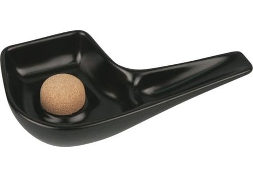 Pipe Ashtray Black Pipe Shape 