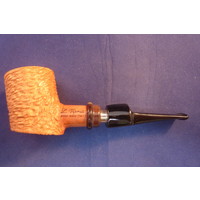 Pipe Luigi Viprati Rusticated with Ring