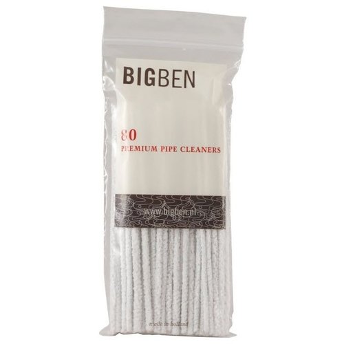 Big Ben Pipe Cleaners White Conic 