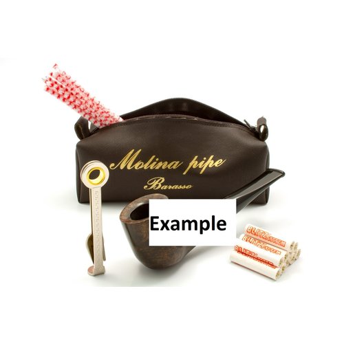 Pijp Molina Beginner Set Brown Bent 