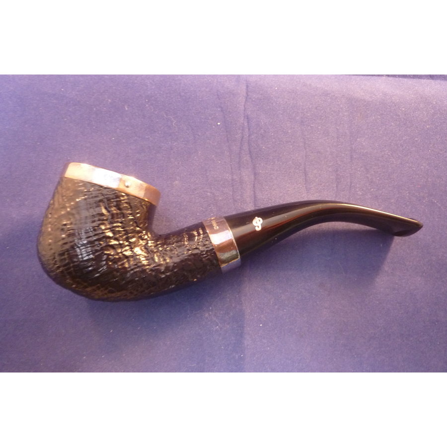 Pijp Peterson Black Sand Silver Cap 01