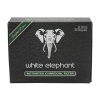 White Elephant Active Charcoal Filter 9 mm. (40)