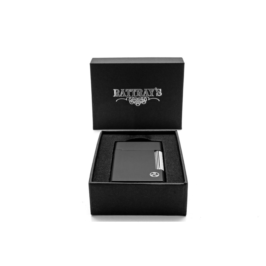 Pipe Lighter Rattray's Bel Black Matte