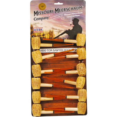 Pijp Missouri Meerschaum Corn Cob Huck Finn 