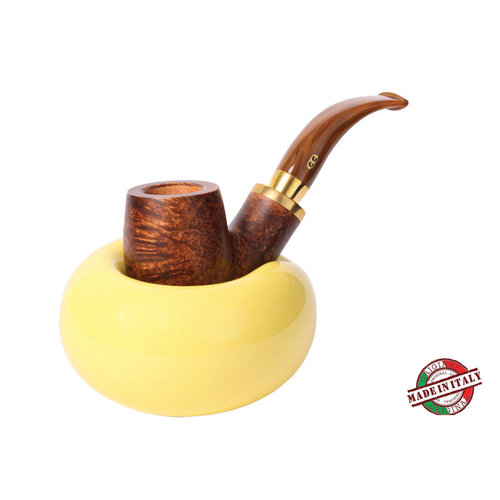 Pipe Stand Chacom Ceramic Yellow 