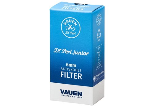 Dr. Perl Junior Filters 6 mm. Box of 30 