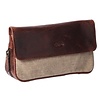 Chacom Leather Pipe Pouch for 2 pipes Beige & Retro
