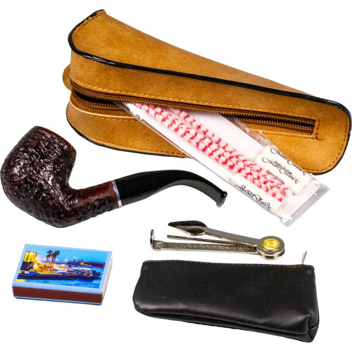 Starterset Pipe Jean Claude Bent Rustic 