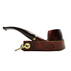 Pipe Stand Chacom Leather Brown