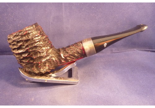 Pijp Peterson House Pipe Rusticated Billiard 