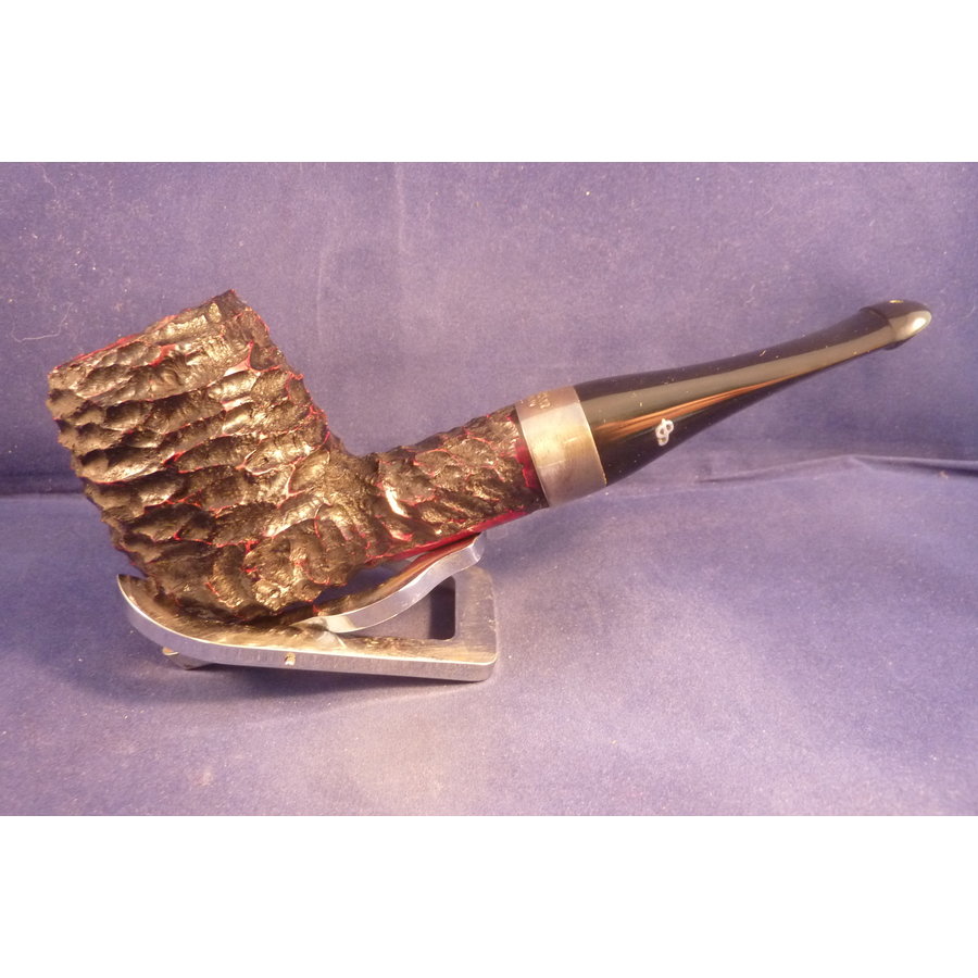 Pijp Peterson House Pipe Rusticated Billiard