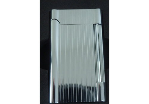 Pijpaansteker Barling Baron Chrome Stripes 