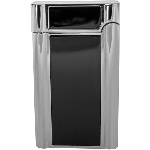 Pijpaansteker Barling Baron Chrome Black 