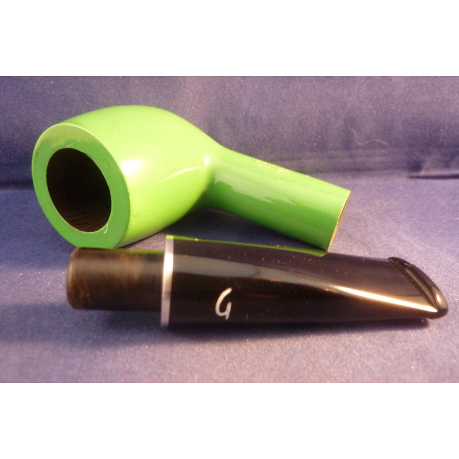 Pipe Giordano Tricolore Orange Green 14815