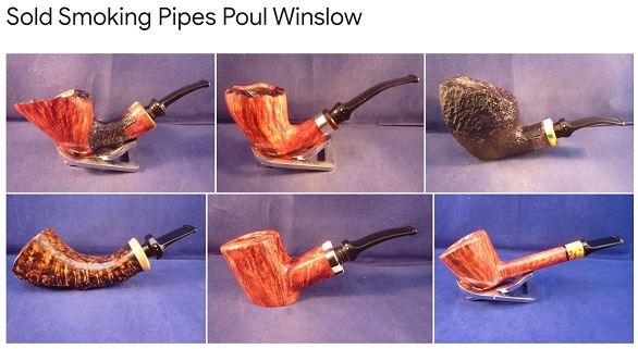 Sold Poul Winslow Pipes