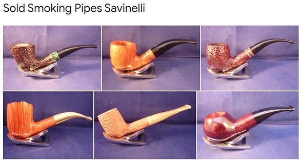 Verkochte Savinelli Pijpen