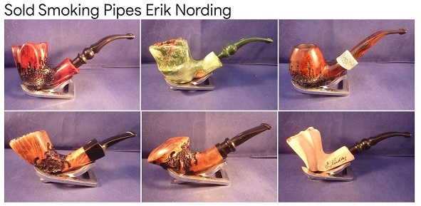 Sold Erik Nording Pipes