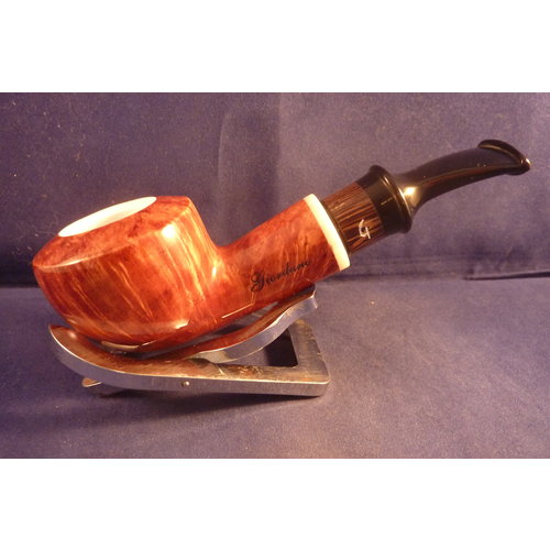 Pijp Giordano Estate 14911 Meerschaum Inlay 