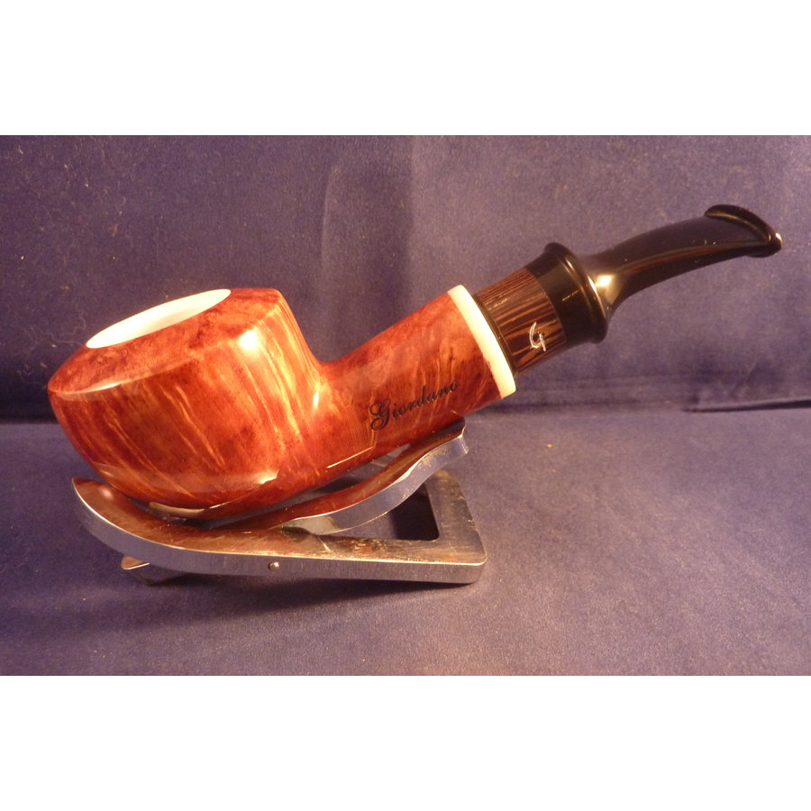 Pipe Giordano Estate 14911 Meerschaum Inlay