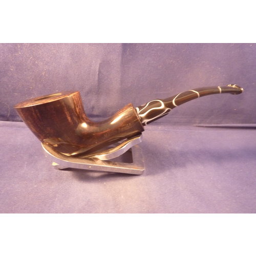 Pipe Mastro Beraldi Freehand Marrone 