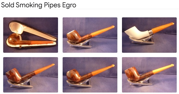 Sold Smoking Pipes Egro