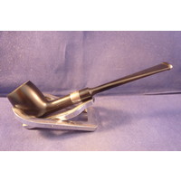 Pipe Peterson Belgique Ebony Silver Mounted