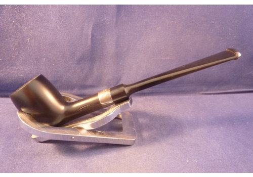 Pipe Peterson Belgique Ebony Silver Mounted 