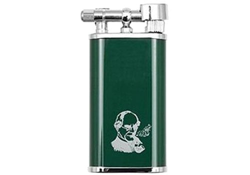Pipe Lighter Peterson Thinking Man Green 