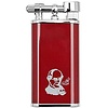 Peterson Pipe Lighter Peterson Thinking Man Red