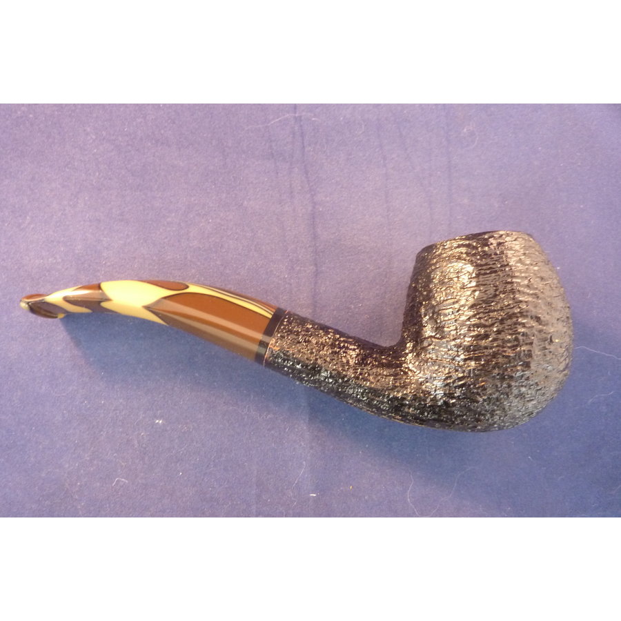 Pijp Savinelli Paloma Rustic Black 677