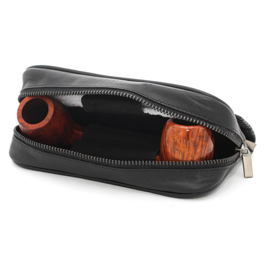 Chacom Pipe Pouch for 2 pipes Carbon Black