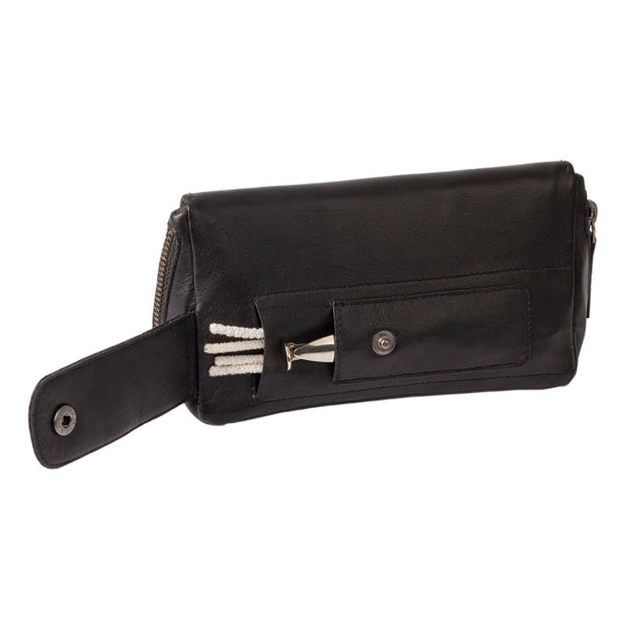 Chacom Pipe Pouch for 2 pipes Black