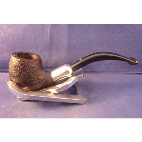 Pijp Dunhill Shell Briar 2102 Army Mount Silver 