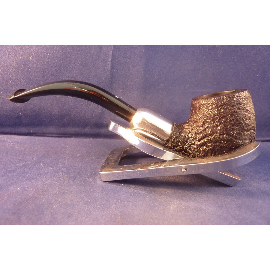 Pipe Dunhill Shell Briar 2102 Army Mount Silver