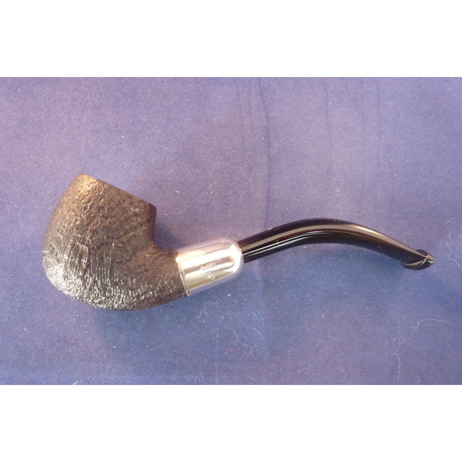 Pijp Dunhill Shell Briar 2102 Army Mount Silver