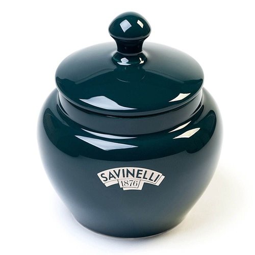 Savinelli Tobacco Jar Ceramic Green 