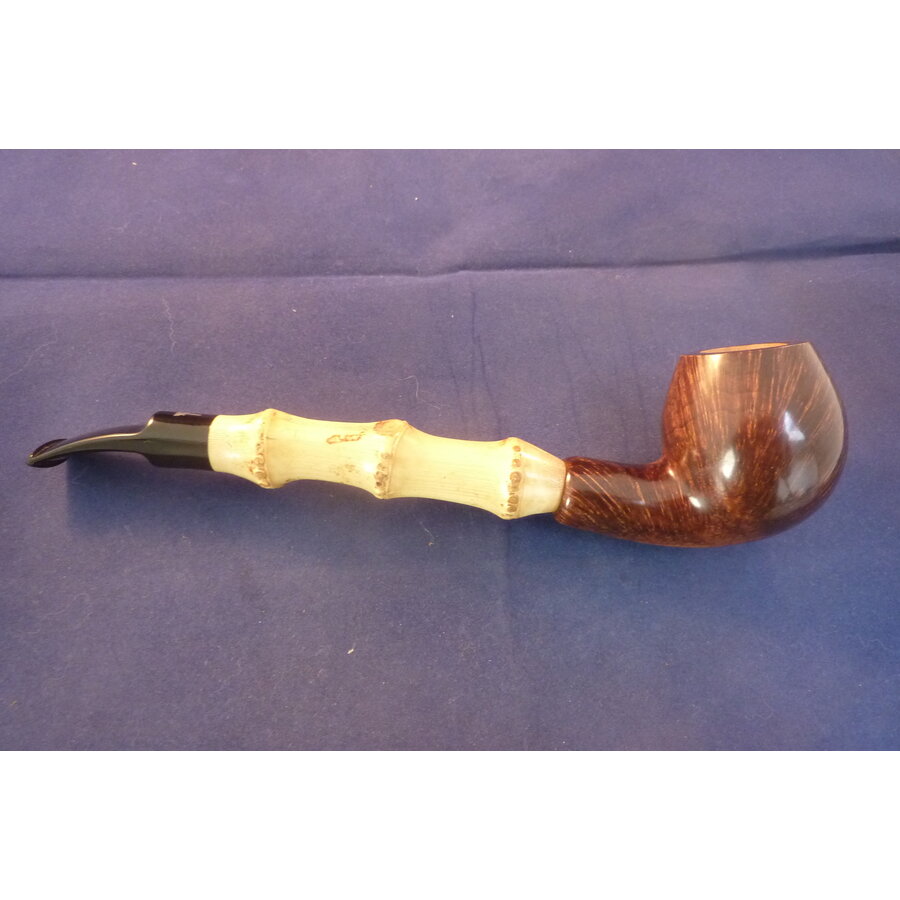 Pipe Mastro Geppetto Liscia 2 with Bamboo