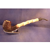 Mastro Geppetto Pipe Mastro Geppetto Rusticated with Bamboo