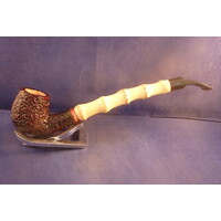 Pipe Mastro Geppetto Rusticated with Bamboo